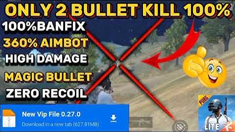 Pubg Lite 0.27.0 zero recoil config + 360 aim bot config file 0.27.0 // Ban Fix Config
