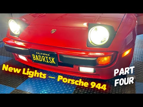 NEW LIGHTS! (part four) 1986 Porsche 944