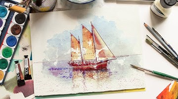 Watercolor Urban Sketcher Photoshop Action Tutorial