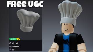 Roblox Free UGC! How To Get Chef Hat | Roblox | Free UGC screenshot 5