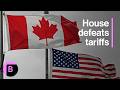US House Votes to End Trump's Canada Tariffs