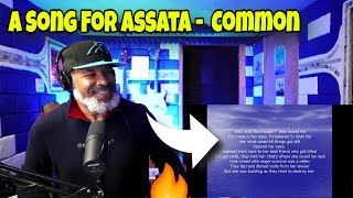 This Producer REACTS To A Song For Assata (with Lyrics) - Common