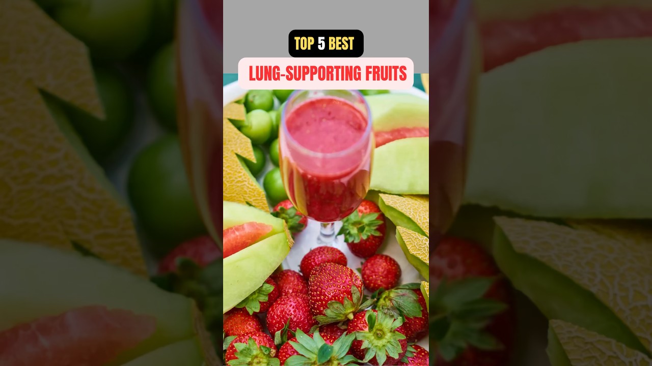Top 5 Best Lungs-Supporting Fruits You Should be Eating