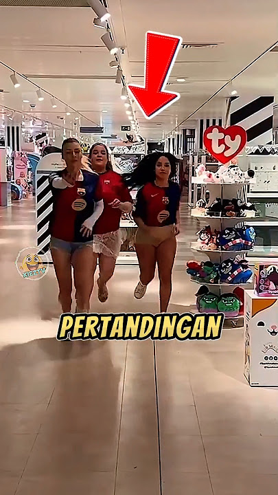 cewek sudah berlari namun telat