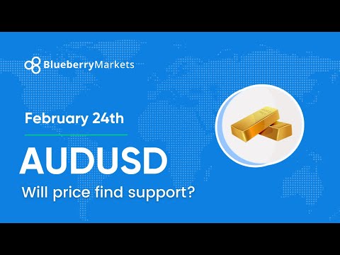 How To Trade Forex | AUDUSD | Technical Analysis | February 24, 2023