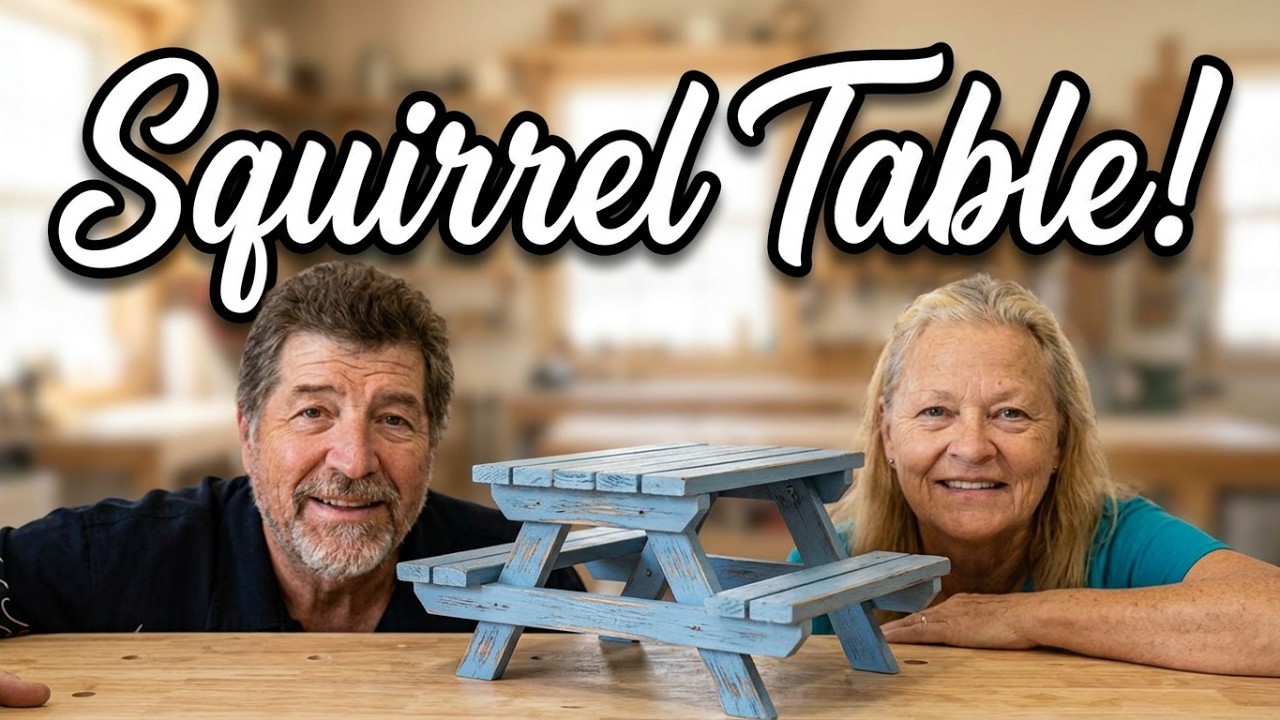 Our First Woodworking Project (#1061) - YouTube