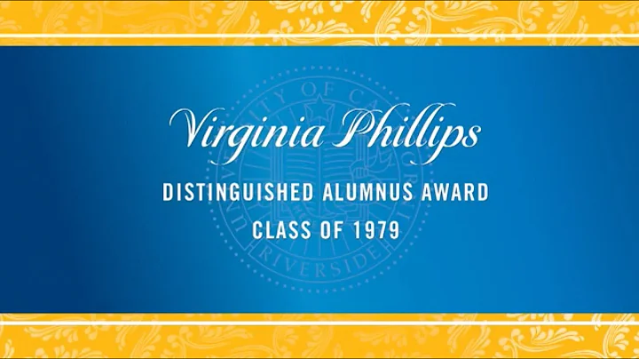 2013 UCR Distinguished Alumnus Award recipient Vir...