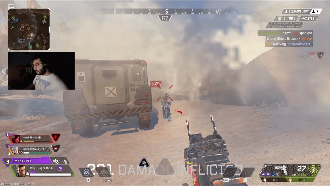 POV: you have good teammates AND they're hyping you up (Apex Legends)