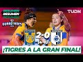 Resumen y goles | Tigres 2(4)-(0)0 Querétaro | Semifinal - Guard1anes 2020 Liga Mx Femenil | TUDN