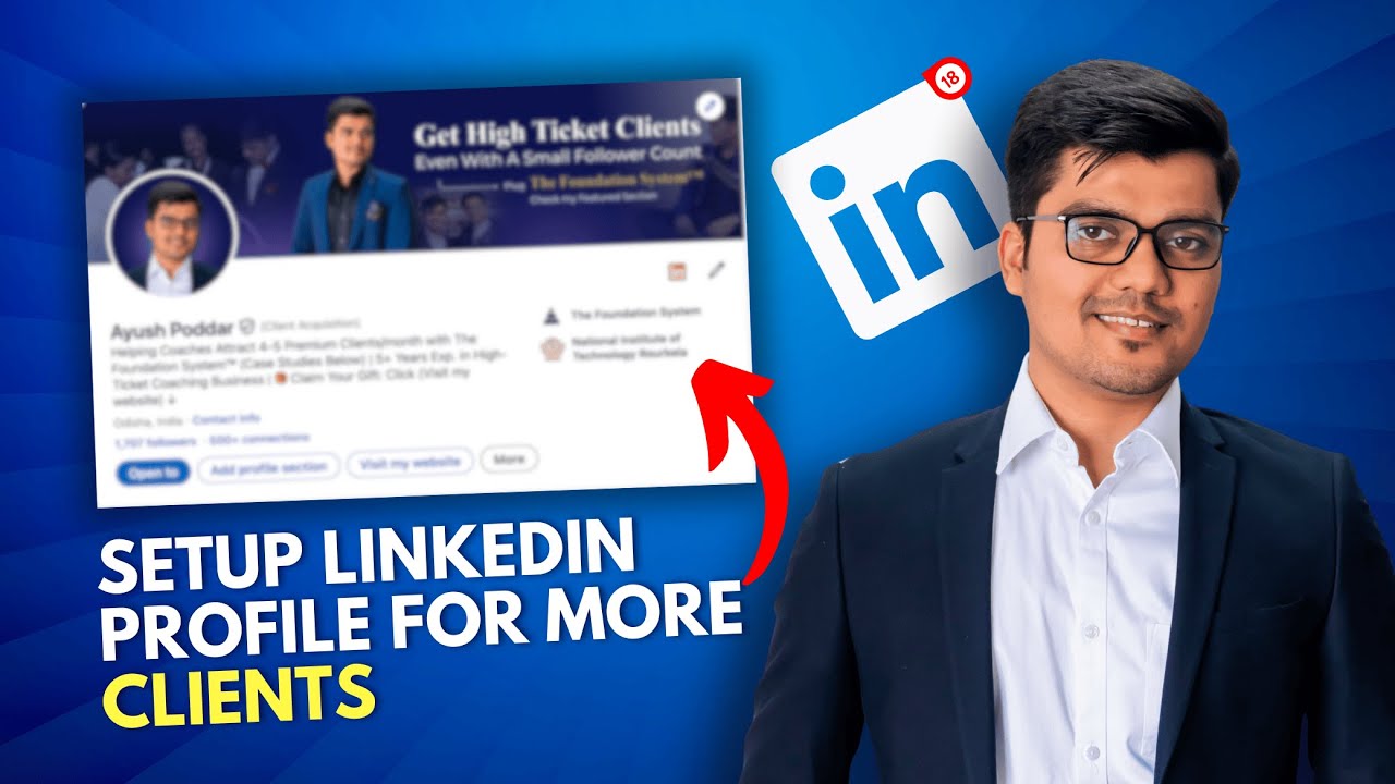 how to set up linkedin profile in 2024 | linkedin profile optimization ...