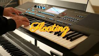Floating - My Own Chillout Tune On The Thomann AK-X 1100 / Medeli AKX 10 Keyboard