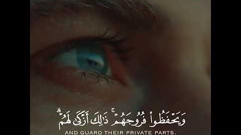 قل للمؤمنين يغضوا من ابصارهم | القارئ ماهر المعيقلي