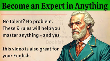 How to Become an Expert in Anything || Learn English Through Motivational Lesson 🔥 || Graded Reader