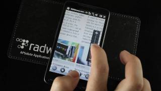 Web browsing on the HTC HD2