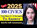 2025 random 100 civics questions and answers - U.S. citizenship interview I N400 Interview #n400