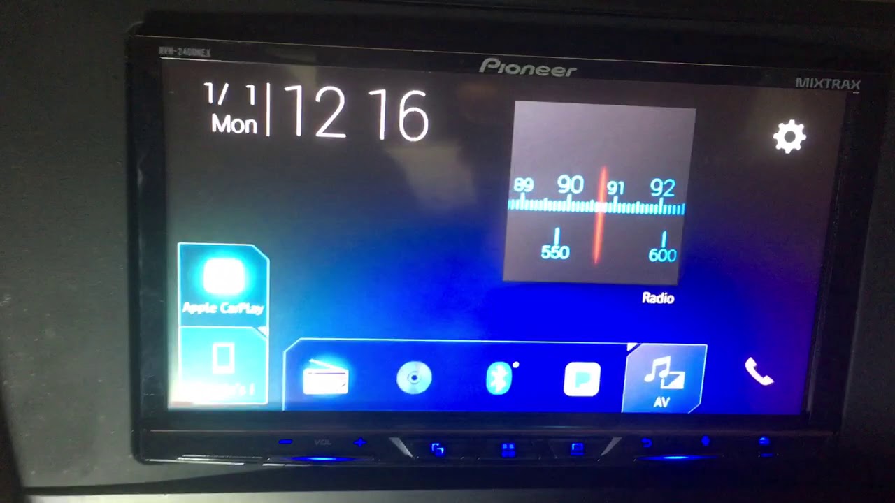 Pioneer 7 Inch Double Din With Apple Carplay & Android Auto (AVH-2400NEX)