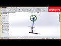 STEERING MECHANISM SAE BAJA RACK AND PINION automobile from scratch for beginners  IN SOLIDWORKS