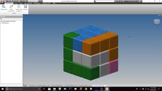 Puzzle Cube Exploded View & Drawings