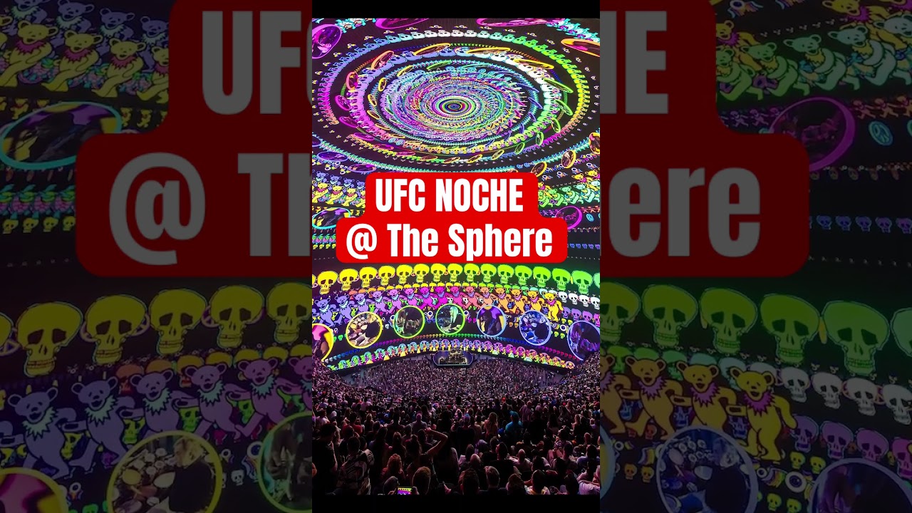 What will the UFC look like @ the sphere? 