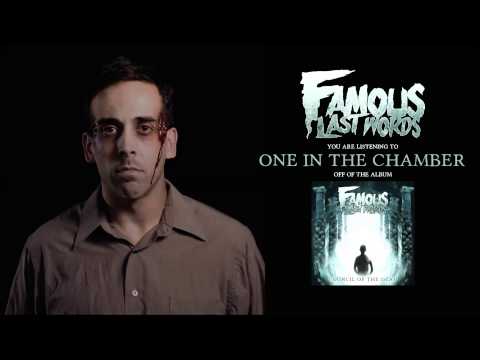 Punk music video thumbnail preview for Famous Last Words - One in the Chamber