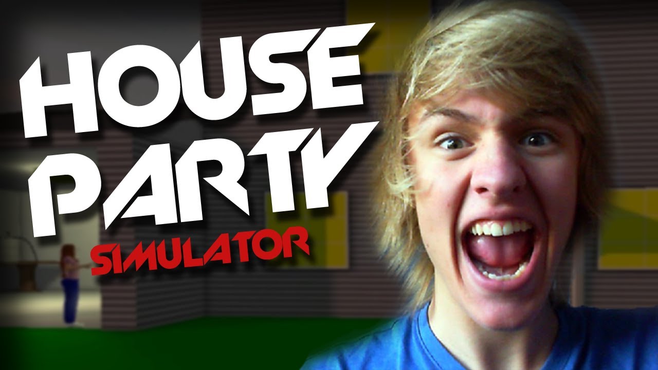 House Party Simulator TENSE BEER PONG YouTube