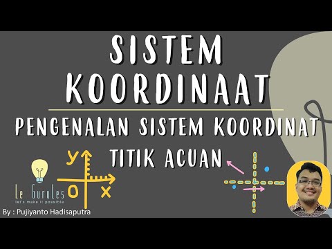 Matematika Kelas 8 - Sistem Koordinat (1) - Pengenalan Koordinat kartesius, Titik acuan