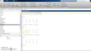 TUTORIAL MATLAB! Gauss jordan, matriks, nilai eigen