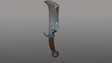 Autodesk Maya Tutorial Stylized knife