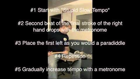 Drum Lesson: Inverted Roll