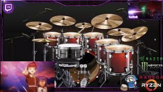 Sumire Uesaka - Seikatsu Konkyuu Dame Dinero (Jahy-sama wa Kujikenai! OP 2) | Virtual drumming cover