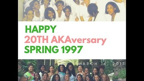 Spring 97 20th Anniversary Video
