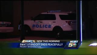 Man surrenders after overnight standoff