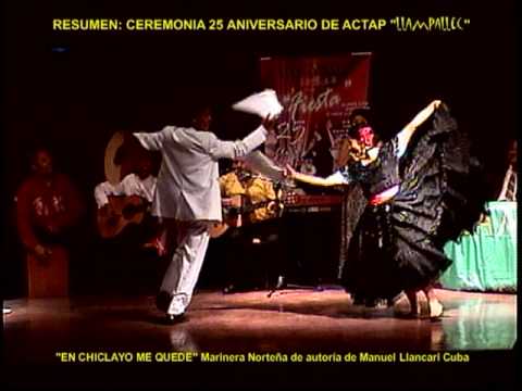 CON MUSICA Y BAILE CONDECORAN A LLAMPALLEC - Chiclayo