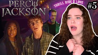 Watching Percy Jackson for the first time without reading the books! episode 5 reaction & commentary
