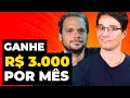 COMO GANHAR R$ 3 MIL REAIS POR MÊS INVESTINDO NA BOLSA (ft. Tiago Reis)