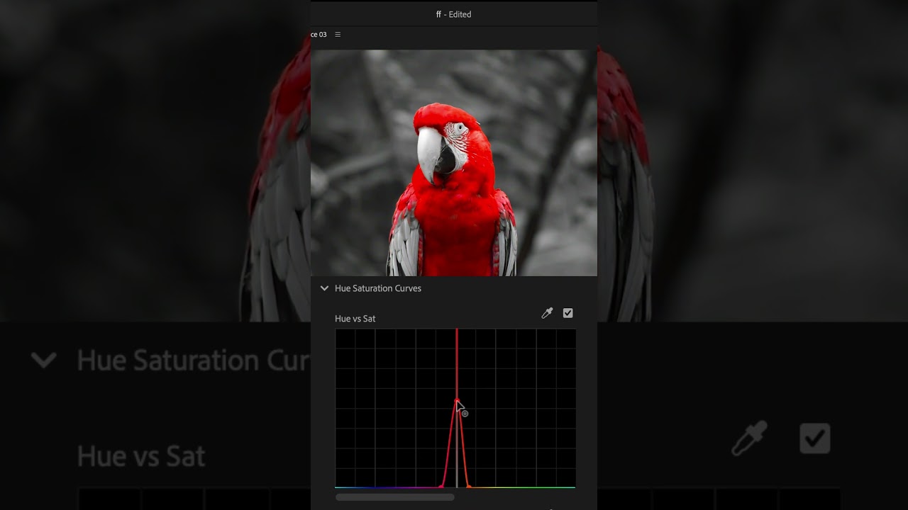 Isolate color in Adobe Premiere Pro