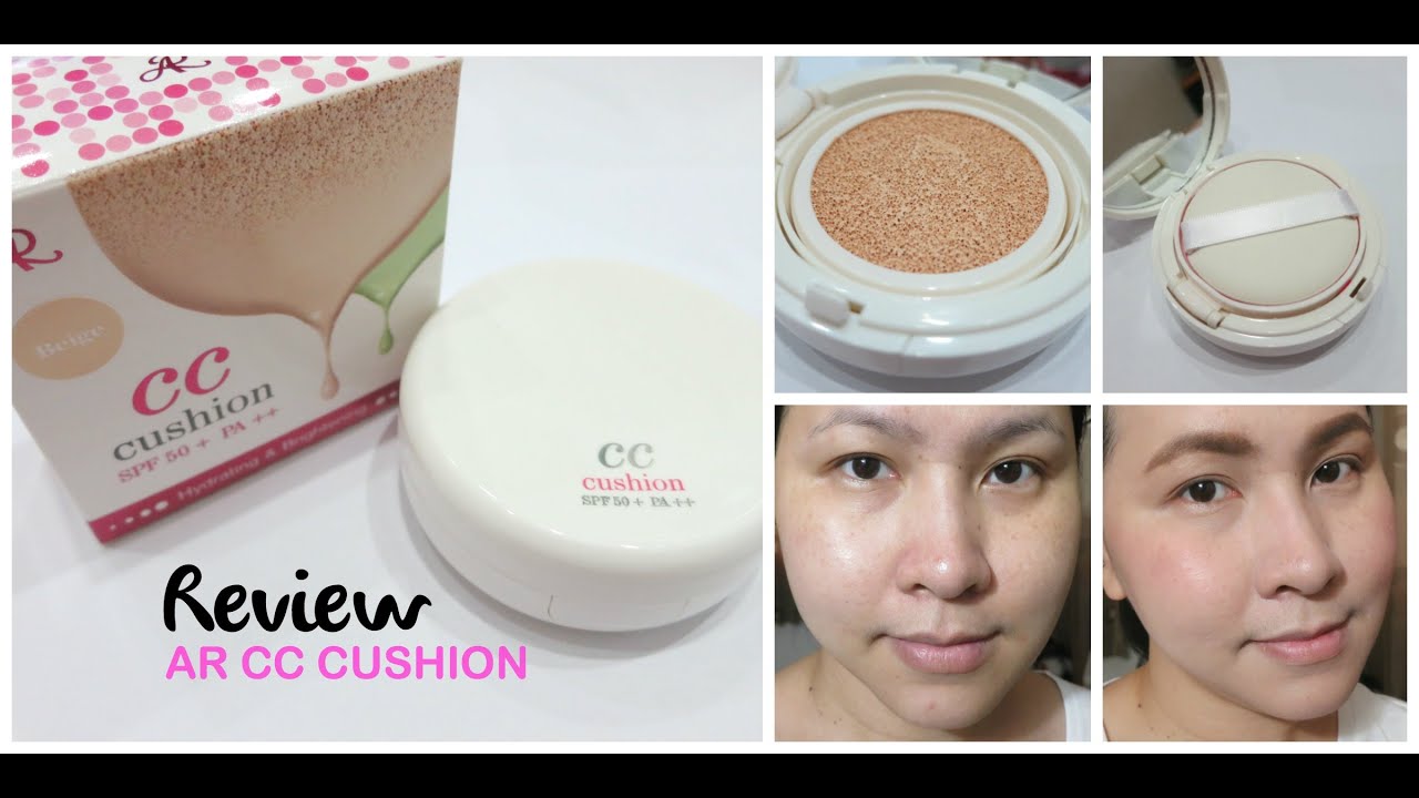 Review : AR CC CUSHION คุชชั่นปรับผิวขาวใสราคาหลักร้อย หา
