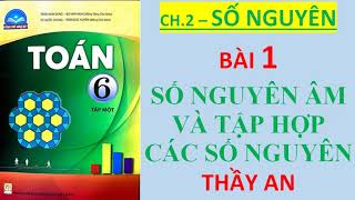 TOÁN 6 - CHÂN TRỜI SÁNG TẠO - Chương 2 - Bài 1 - SỐ NGUYÊN VÀ TẬP HỢP CÁC SỐ NGUYÊN