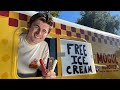 I Opened the First FREE Ice Cream Truck