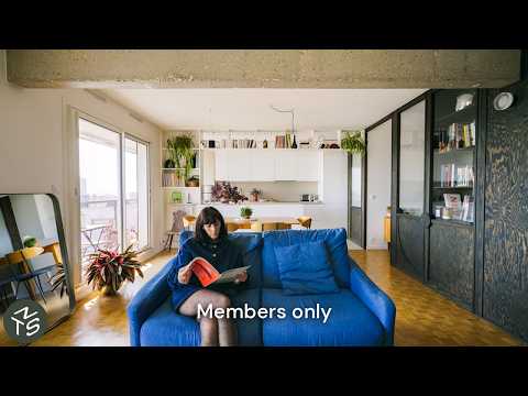 Architects Transform Small Dark, Disjointed 70s Paris Apartment, 57sqm/613sqft