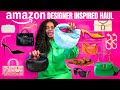 Best amazon designer inspired haul pt 1  real vs inspired  luxury look for less  amazon fashion
