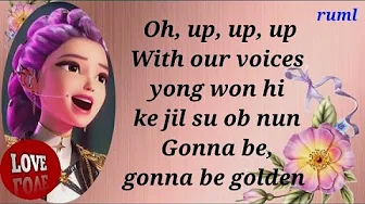 Huntrix Golden | golden lyrics | kpop demon's hunterx #golden #lyrics #song #music #ruml #mira #zoey Huntrix Golden | golden lyrics | kpop demon's hunterx #golden #lyrics #song #music #ruml #mira #zoey