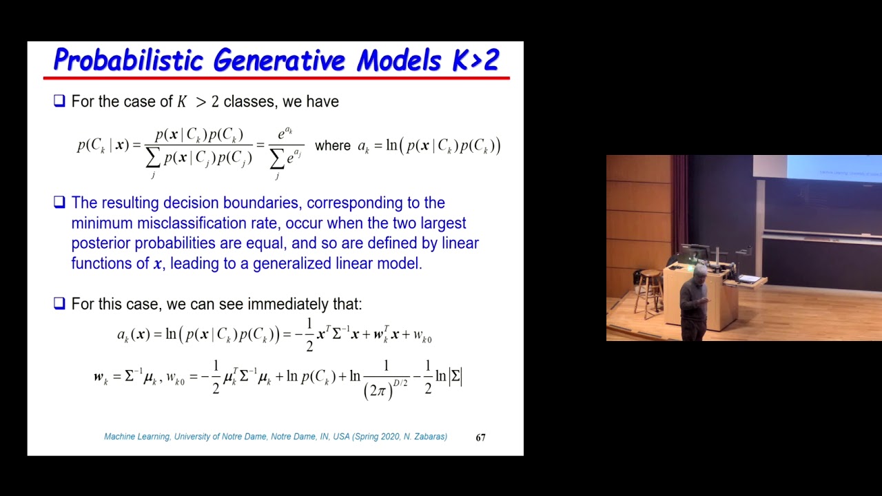 Using generative models to make probabilistic statements about