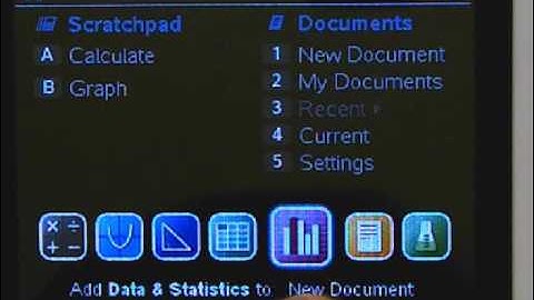 Univariate Data and Creating a Box Plot on the Ti nspire