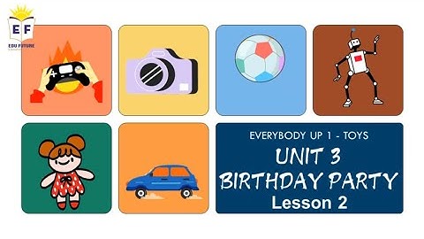 Everybody Up 1 - UNIT 3: BIRTHDAY PARTY (Lesson 2: Toys)