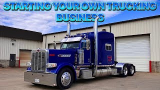 STARTING YOUR OWN TRUCKING BUSINESS