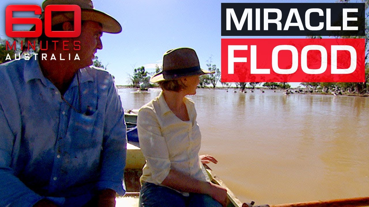 The once-in-a-century flood that brought hope to drought-stricken communities | 60 Minutes Australia