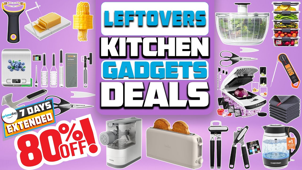 Leftover Prime Day Deals! 80% OFF 50 Must-Have Kitchen Gadgets Still ...