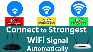 WiFi Switcher Connect to Strong WiFi SSID Signal Automatically screenshot 1
