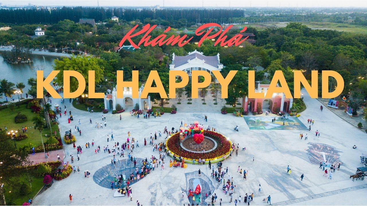 KHU DU LỊCH HAPPYLAND-BẾN LỨC-LONG AN. - YouTube